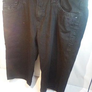 MEN'S ROCK REVIVAL STEVEN black jeans size 40